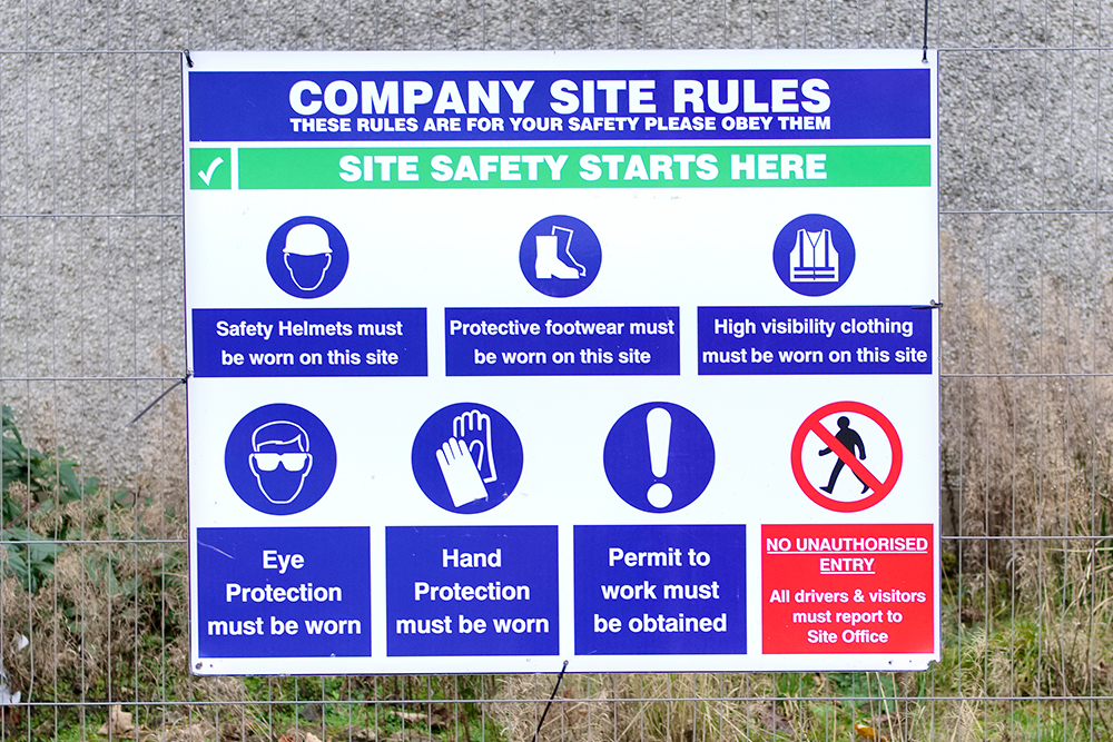 ppe signs