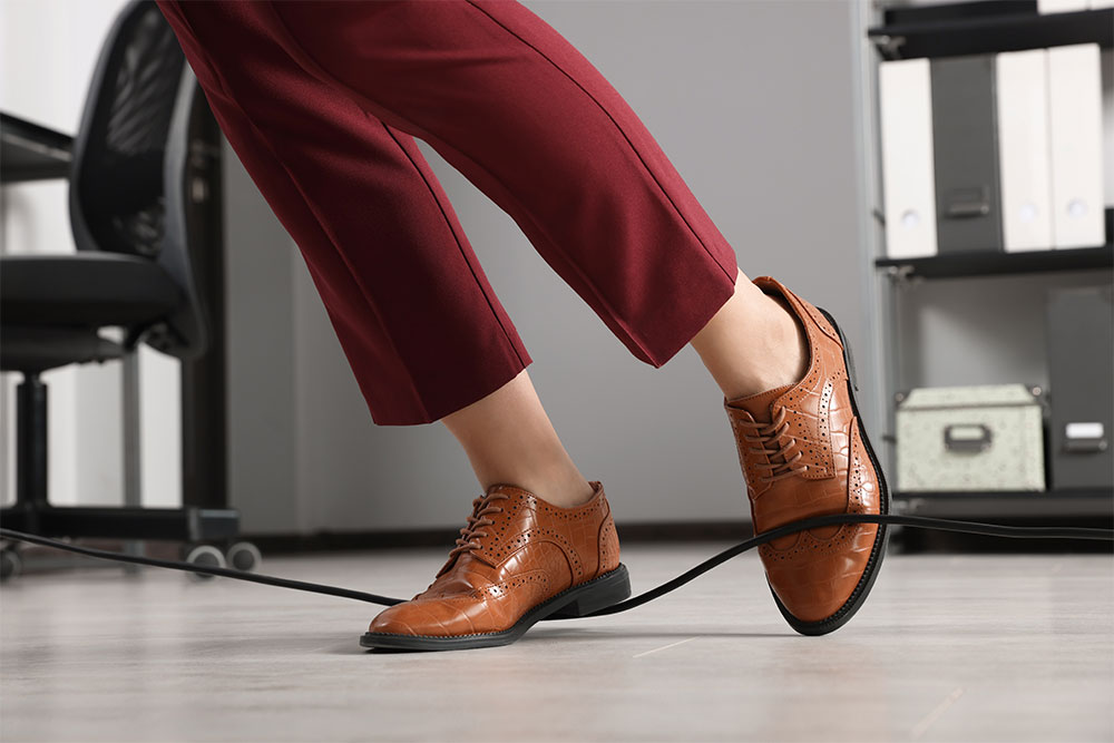 slips trips falls safety tips