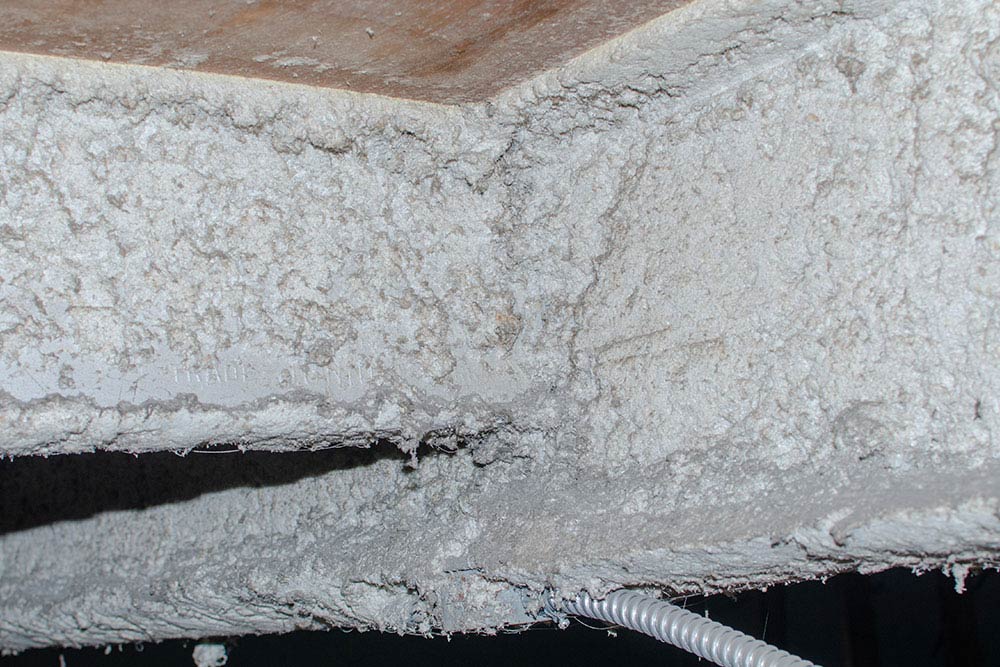 spray on asbestos insulation coatings