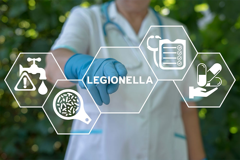 what temperature kills legionella